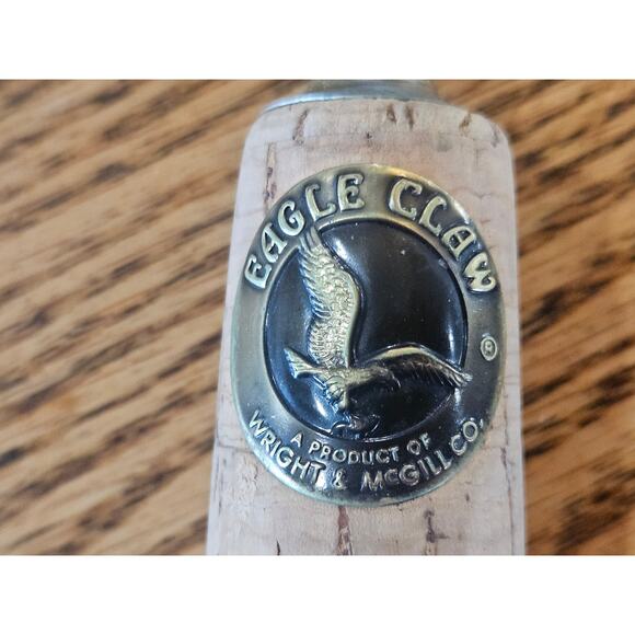 VINTAGE WRIGHT & MCGILL CO. EAGLE CLAW "TRAILMASTER" SPIN/FLY ROD 6 1/2ft - Picture 8 of 8